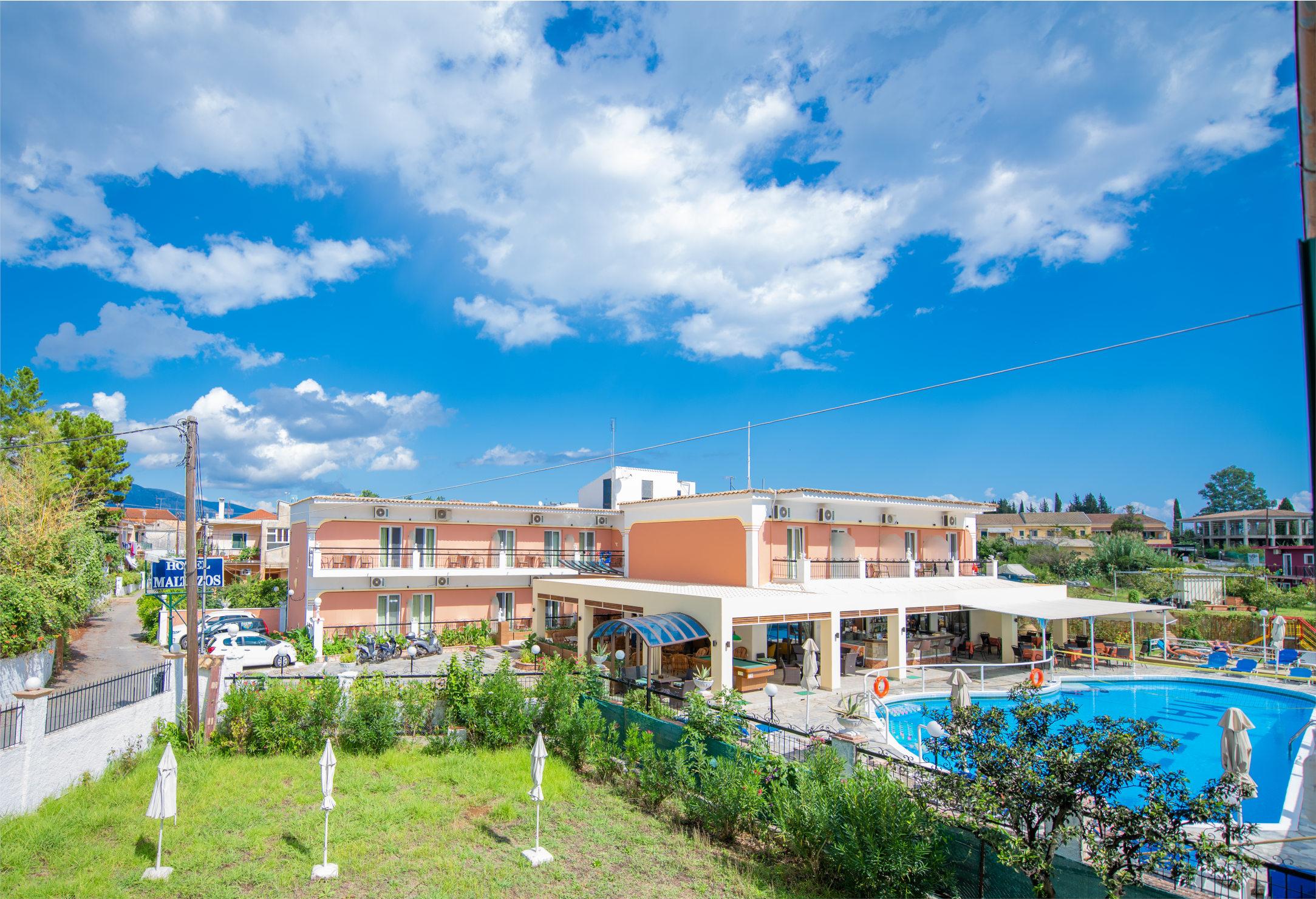 Maltezos Hotel Gouvia Exterior photo