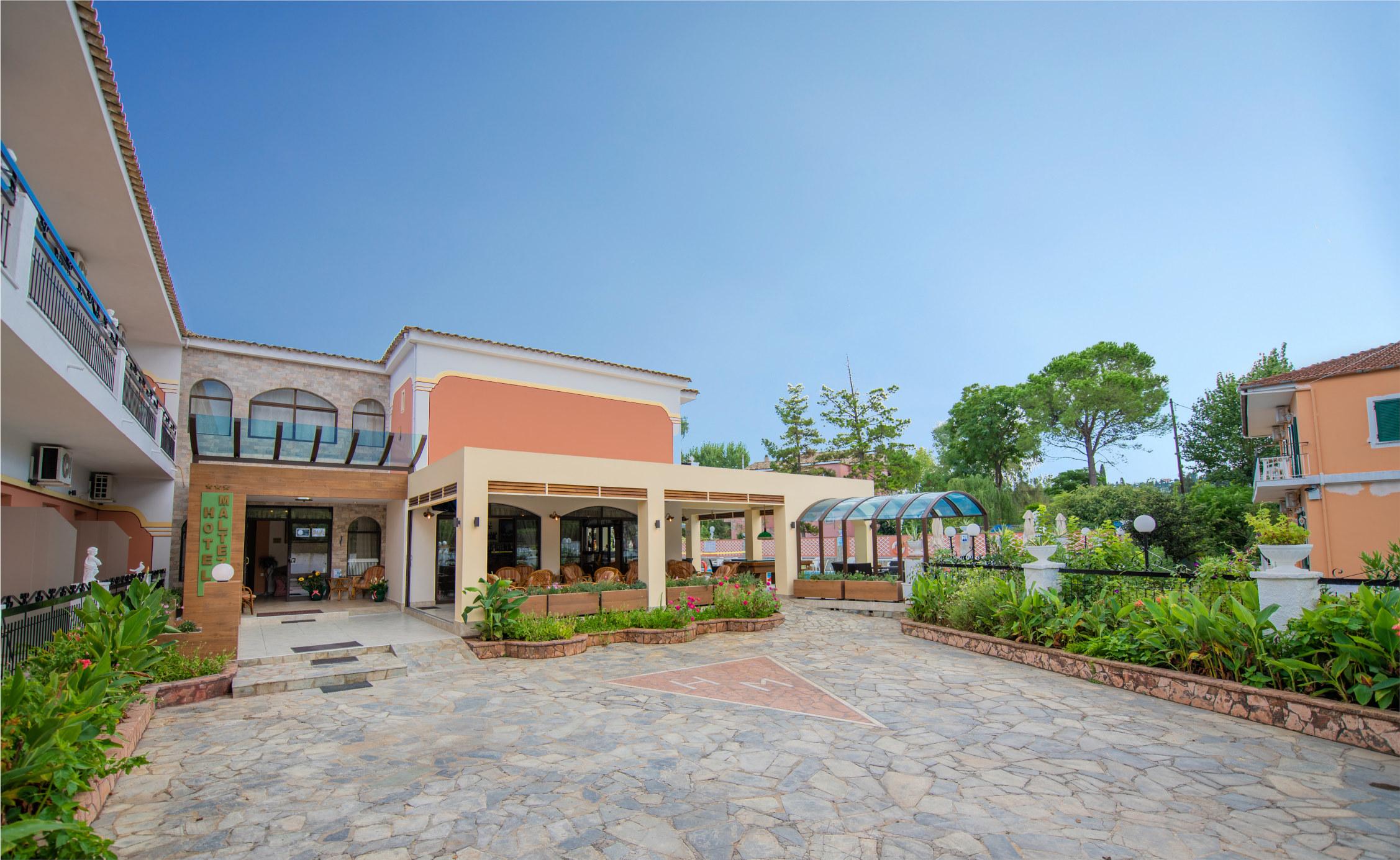 Maltezos Hotel Gouvia Exterior photo
