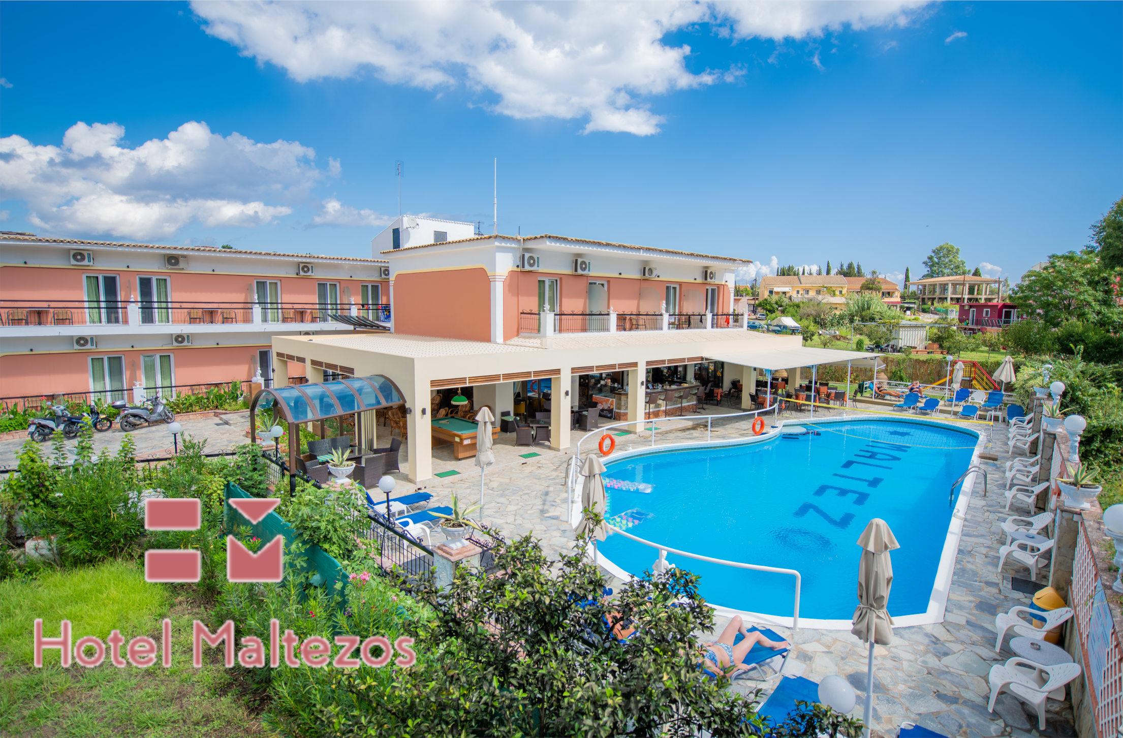 Maltezos Hotel Gouvia Exterior photo